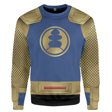 Gearhumans 3D The Navy Thunder Rangers Ninja Storm Custom Tshirt Hoodie Apparel