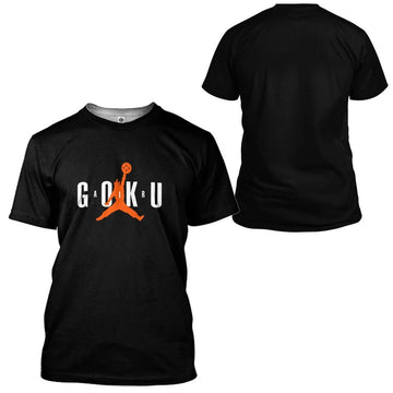 Gearhumans 3D Air Goku Custom Tshirt Apparel