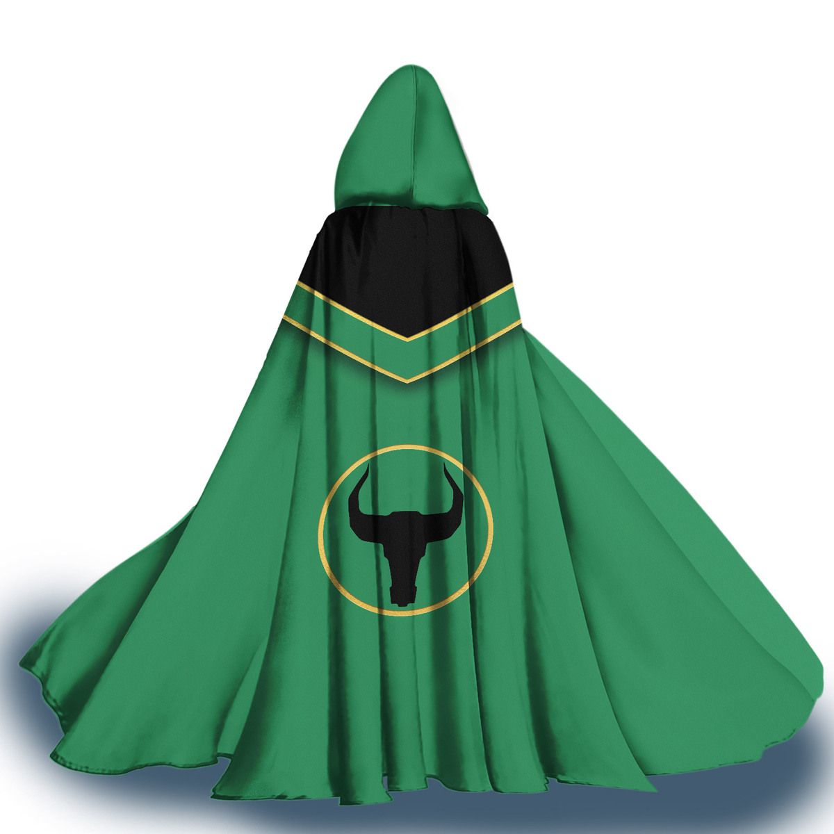 Green Ranger Mighty Morphin Power Rangers Hooded Cloak Coat