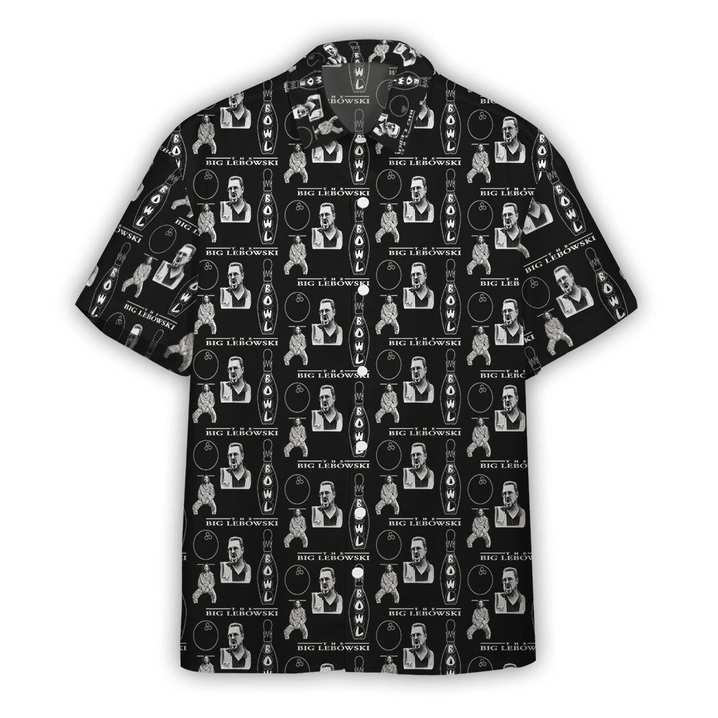 Gearhumans 3D The Big Lebowski Custom Hawaiian Shirt
