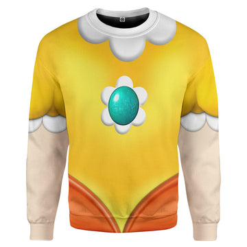 Gearhumans 3D Princess Daisy Custom Tshirt Hoodie Apparel