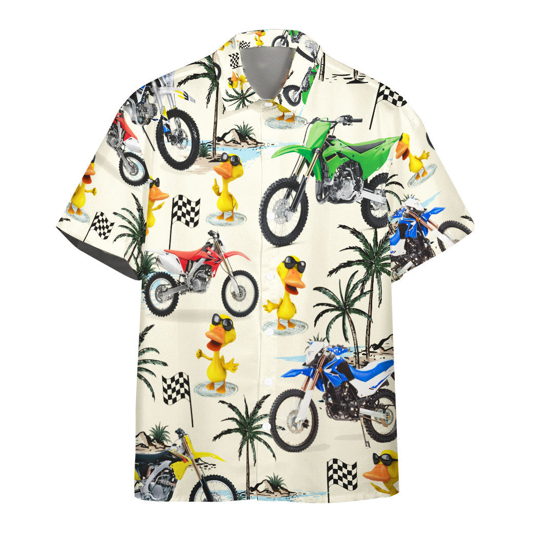 Gearhumans 3D Honolulu Goose In Top Gun Custom Hawaiian Shirt