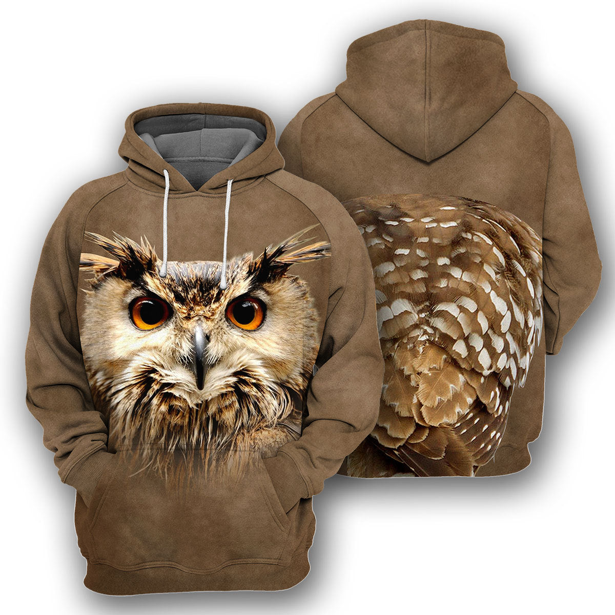 Gearhumans Owl - 3D All Over Printed Shirt