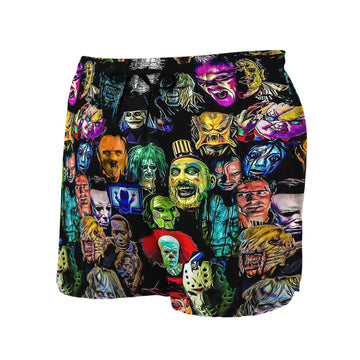 Gearhumans 3D Horror Collection Characters Custom Men Shorts