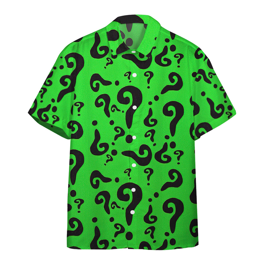 riddler dress shirt Batman 2022 Riddler Cosplay T-Shirt MensCompressionShirt