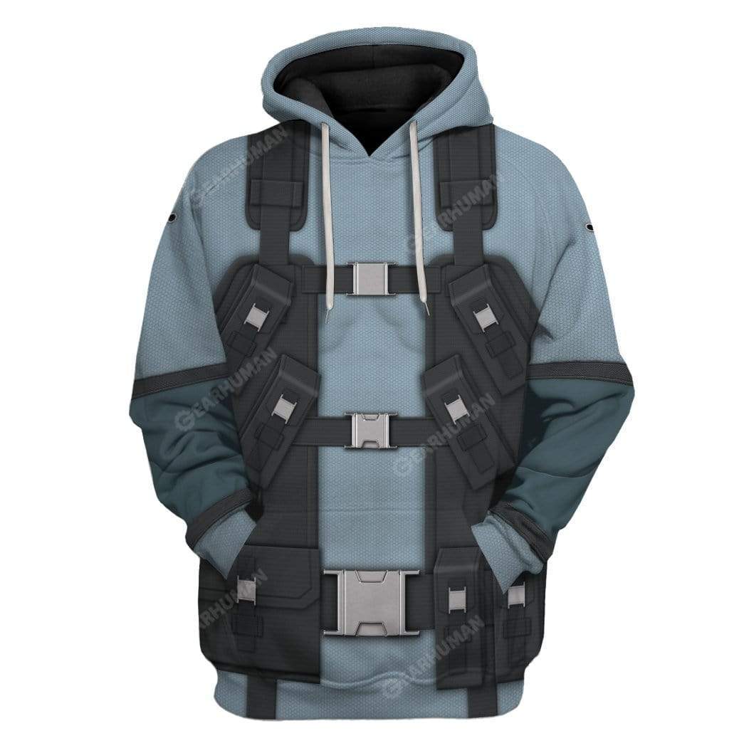 metal gear solid hoodie Gearhumans Cosplay Solid Snake Metal Gear Custom T-Shirts Hoodies Appa
