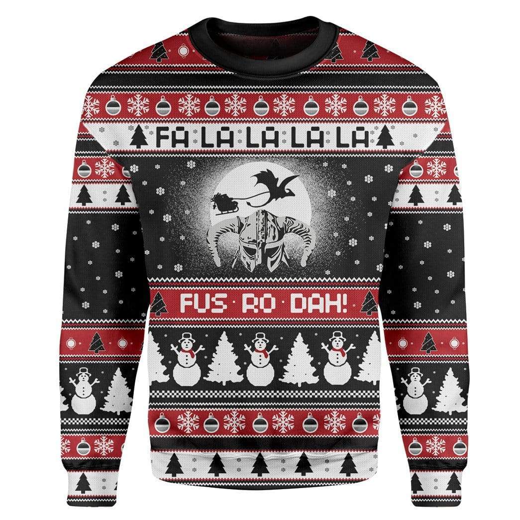 top gear christmas sweater Gearhumans Custom T-shirt springshop Anime Ape Exclusive Ugly Farbe:Karmesinrote Flamme Better Sweater™ Fleece Convertible