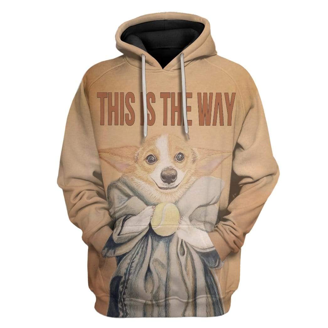 Gearhumans Dog Baby Yoda Custom T shirt Hoodie