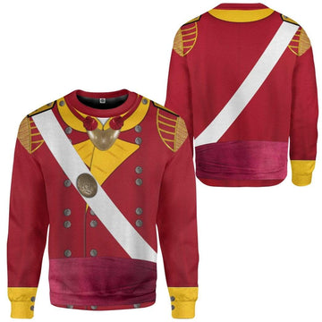 Gearhumans 3D 6th Foot Officer Grenadier Company Custom Sweatshirt Apparel