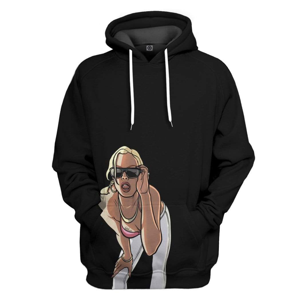 gta gear Gearhumans 3D Black GTA San Andreas Custom Apparel