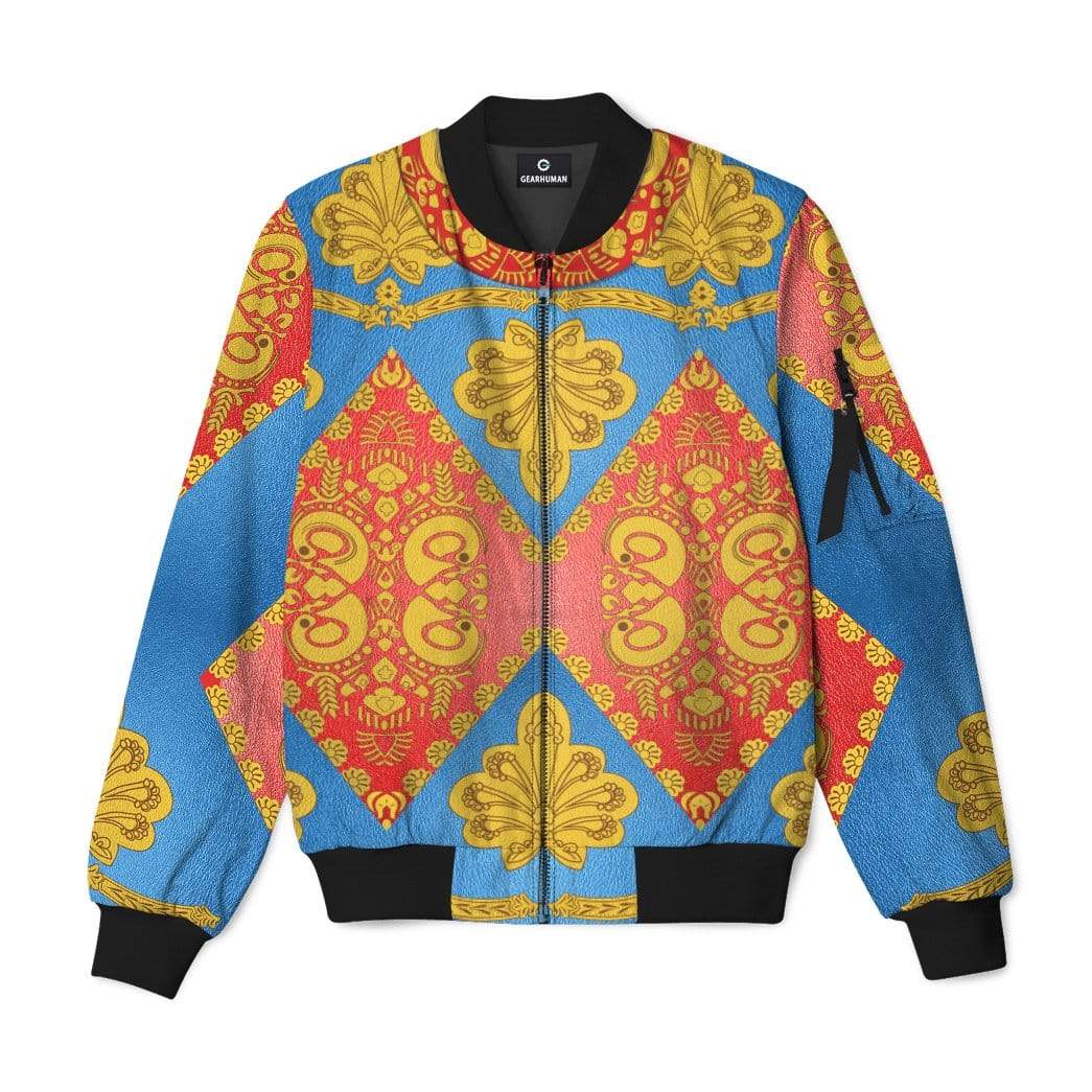 Gearhumans 3D David Bowie Custom Bomber Jacket Apparel