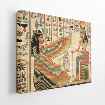 Gearhumans 3D Egyptian Papyrus Custom Canvas