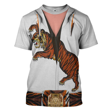 Gearhumans 3D ELV PRL Tiger Jumpsuit Custom Tshirt Apparel