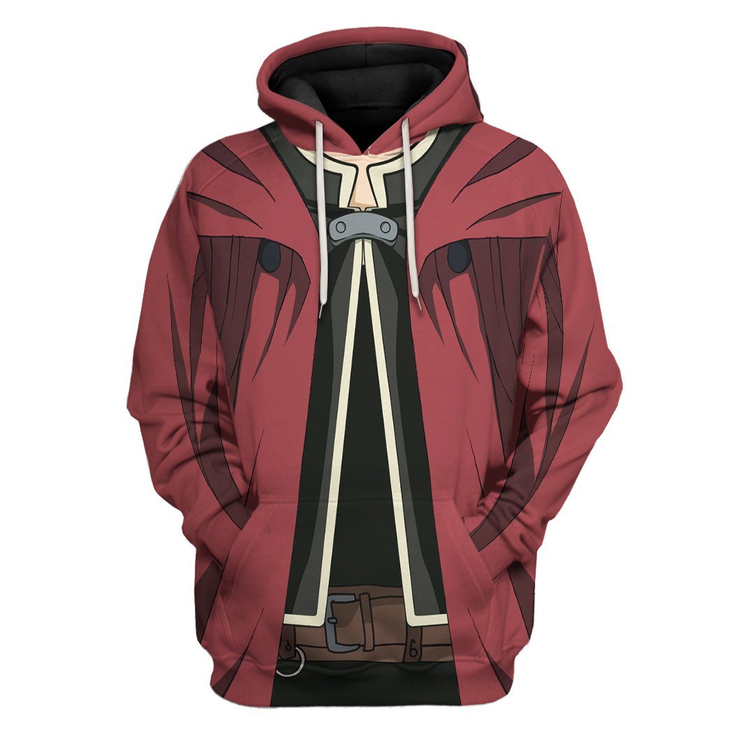 Gearhumans 3D Fullmetal Alchemist Edward Elric Custom Tshirt Hoodie Ap