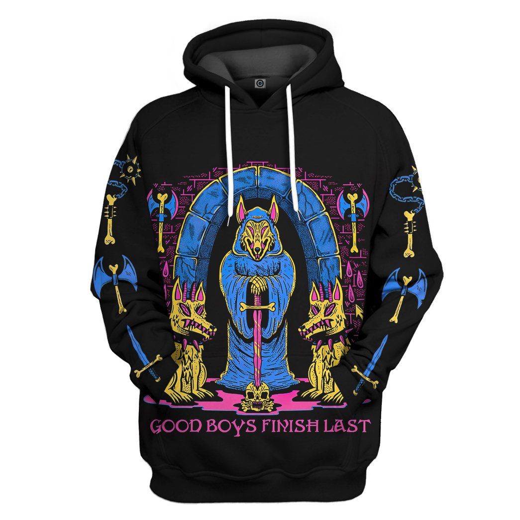 Gearhumans 3D Good Boys Finish Last Custom Hoodie Apparel