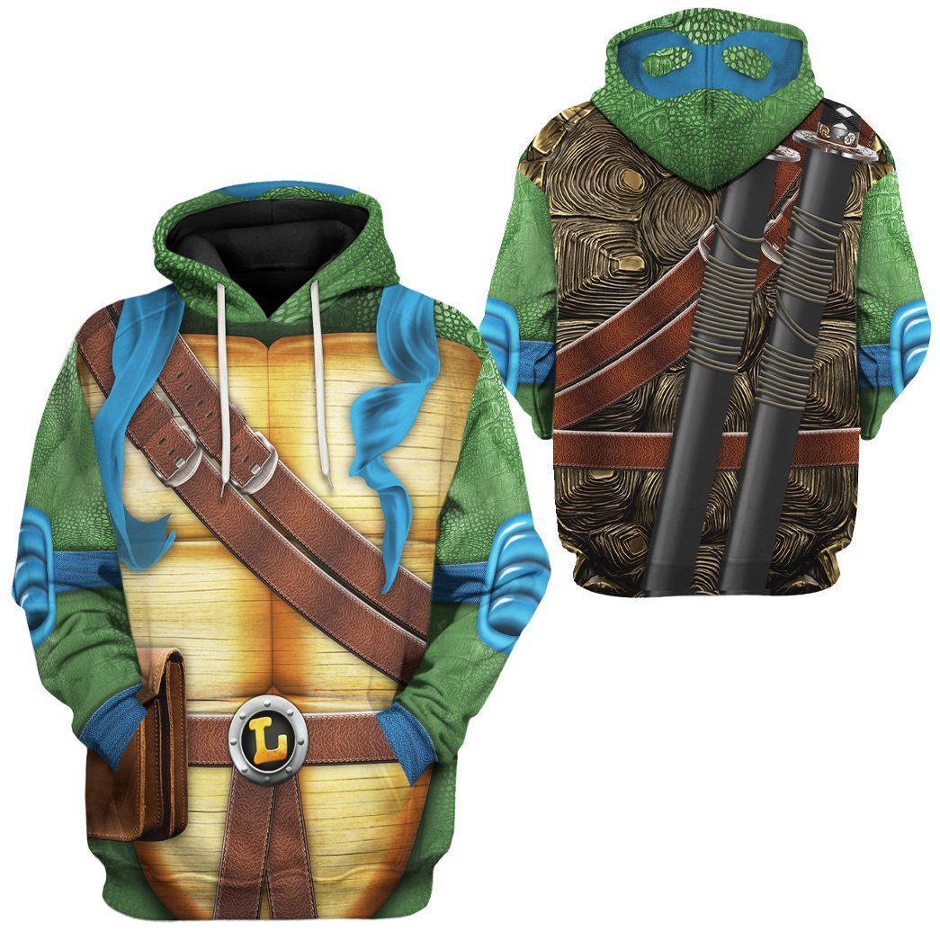 Teenage Mutant Ninja Turtles Hoodie TMNT 3D Printing Loose Breathable Long  Sleeve Clothes Personalized Fashion Trend