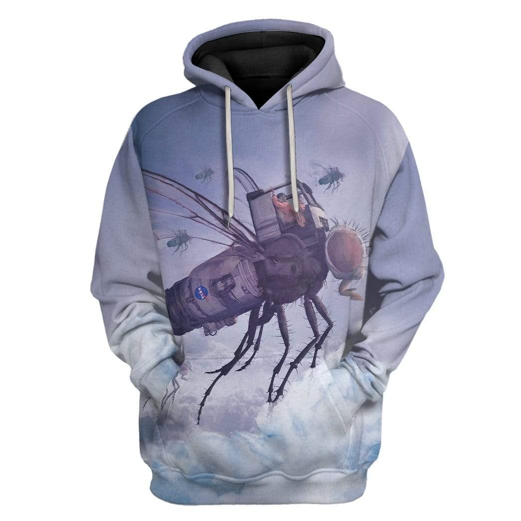 custom fly gear Gearhumans 3D Nasa Super Fly Custom T-Shirts Hoodies Apparel