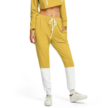 Gearhumans 3D Power Rangers in Space Yellow Custom Sweatpants