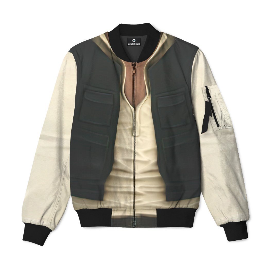 bomber gear Gearhumans 3D S.W Han Solo Set Custom Bomber