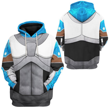 Gearhumans 3D Teen Titan Cyborg Cosplay Custom Tshirt Hoodie Apparel