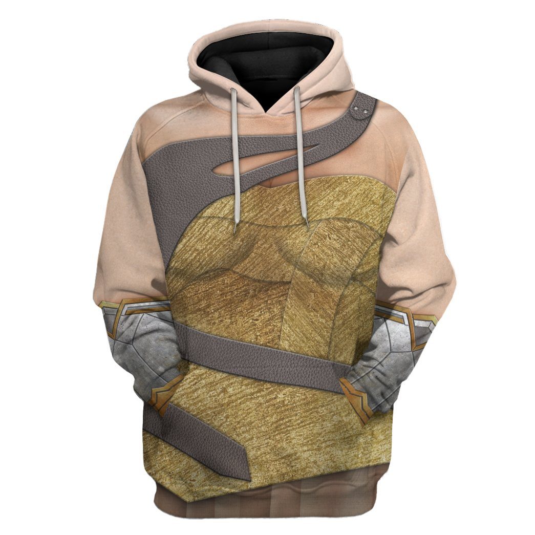 Gearhumans 3D WW84 Cosplay Custom Hoodie Apparel