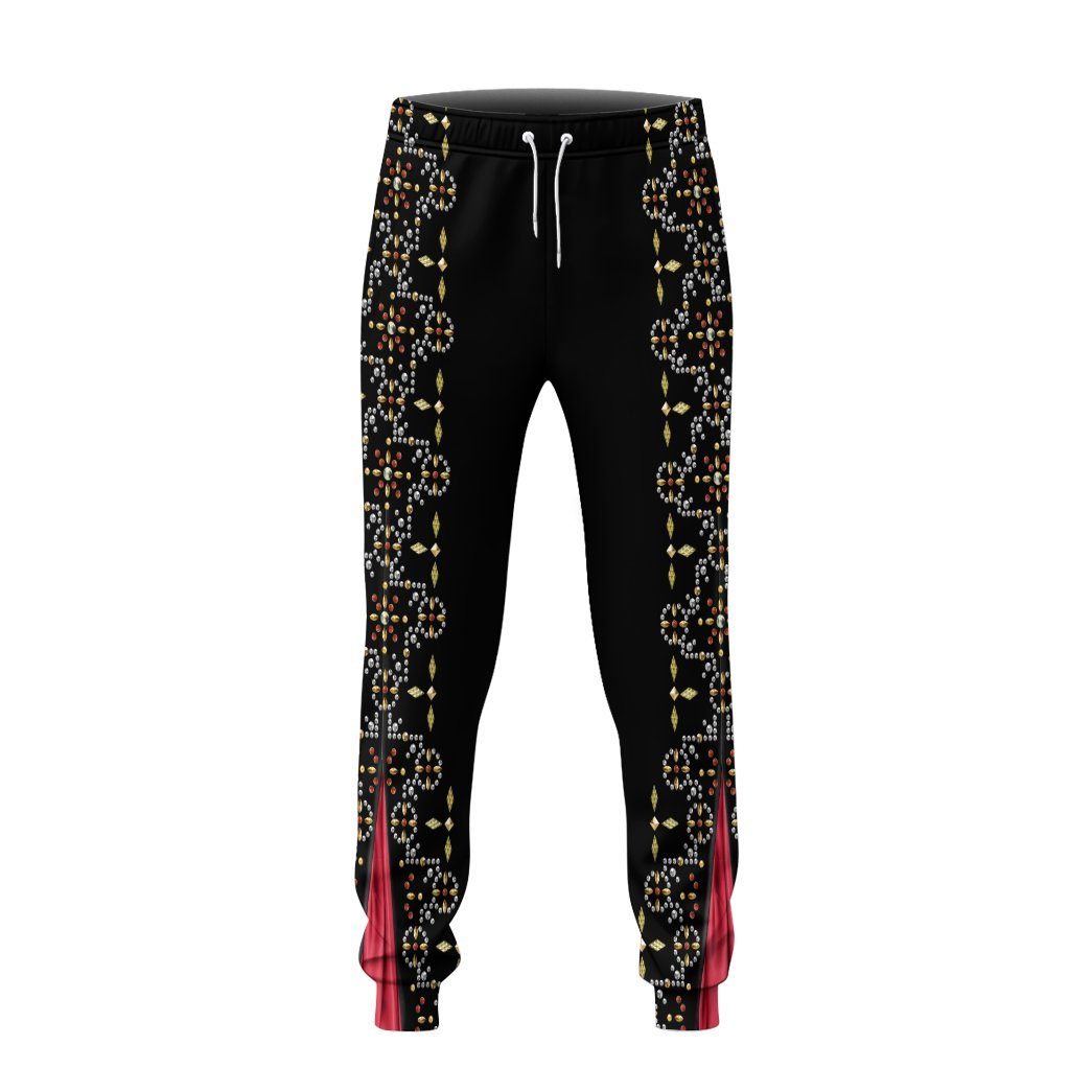 Gearhumans 3D ELV PRL Black Conquistador Custom Sweatpants