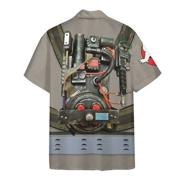 Gearhumans 3D Ghostbusters 1984 Custom Name Hawaii Shirt
