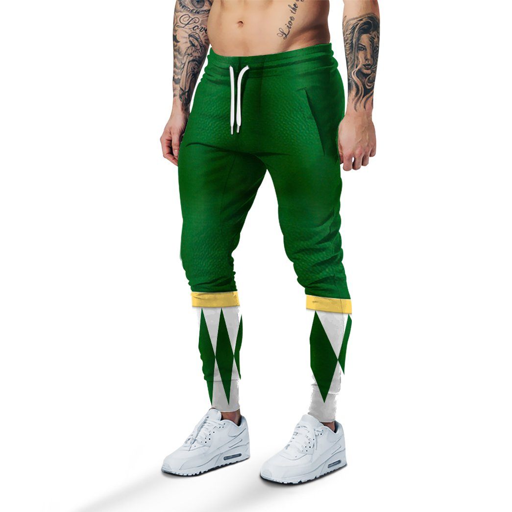 Men's Sweatpants - Green - S