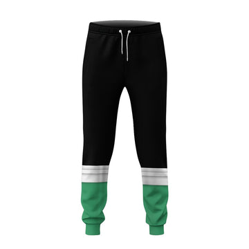 Gearhumans 3D Power Rangers Megaforce Green Ranger Cosplay Custom Sweatpants