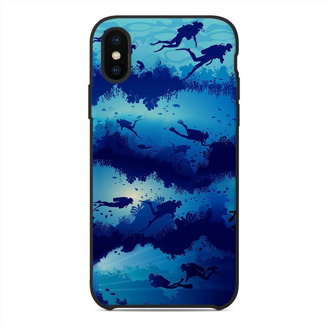 Gearhumans 3D Scuba Diving Phone Case Gearhumans 3D Scuba Diving Phone Case