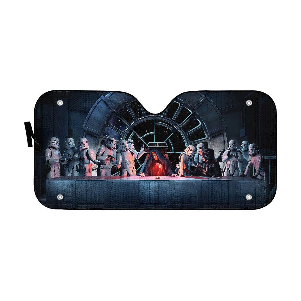 Gearhumans 3D S.W The Last Supper Custom Auto Car Sunshade