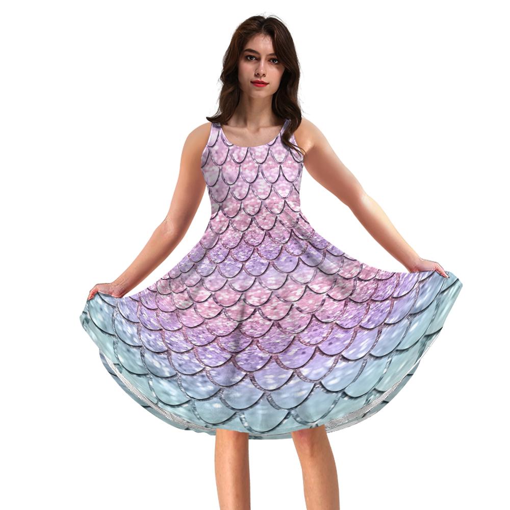 Mermaid Funny Girl Dress XL