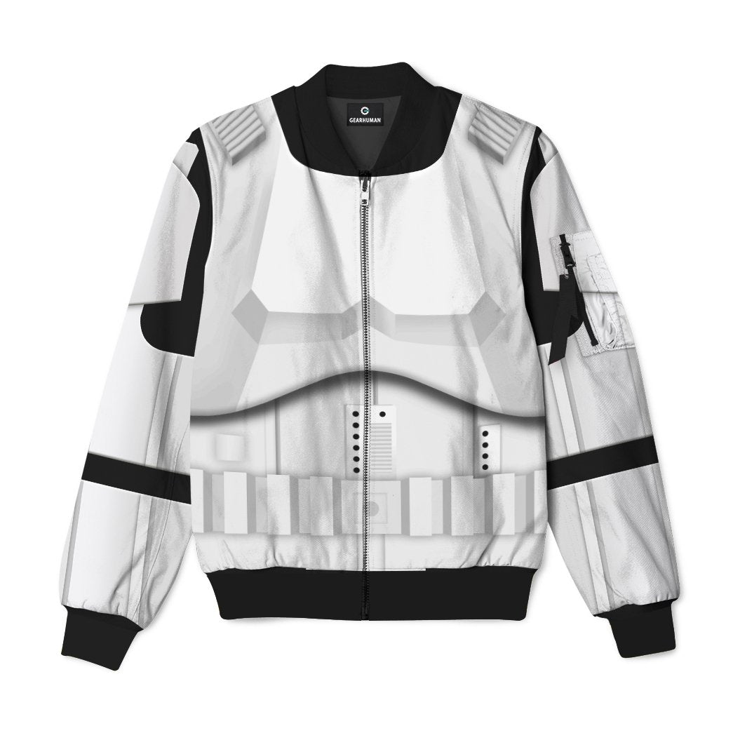 Star Wars Grand Army Trooper Bomber Jacket, Official Apparel & Accessories