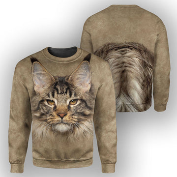 Gearhumans Maine Coon - 3D All Over Printed Shirt