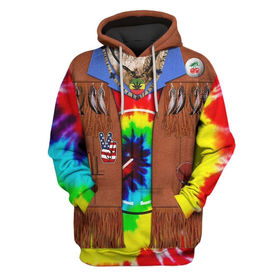 Gearhumans Hippie Custom Tshirt Hoodies Apparel