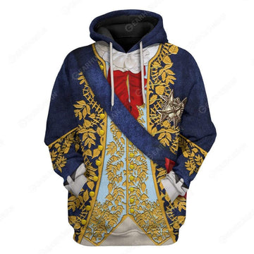 Gearhumans Hoodie Custom Louis XV Apparel