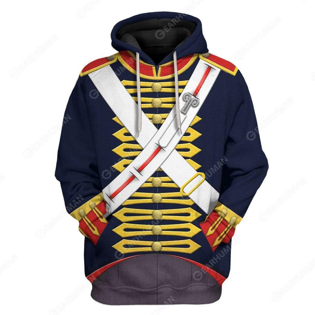 Gearhumans Hoodie Custom Royal Artillery Apparel