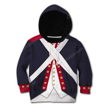 Gearhumans Hoodie Kid Continental Army Apparel