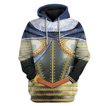 Gearhumans Hoodie Louis XIII Of France Custom T-shirt - Hoodies Apparel