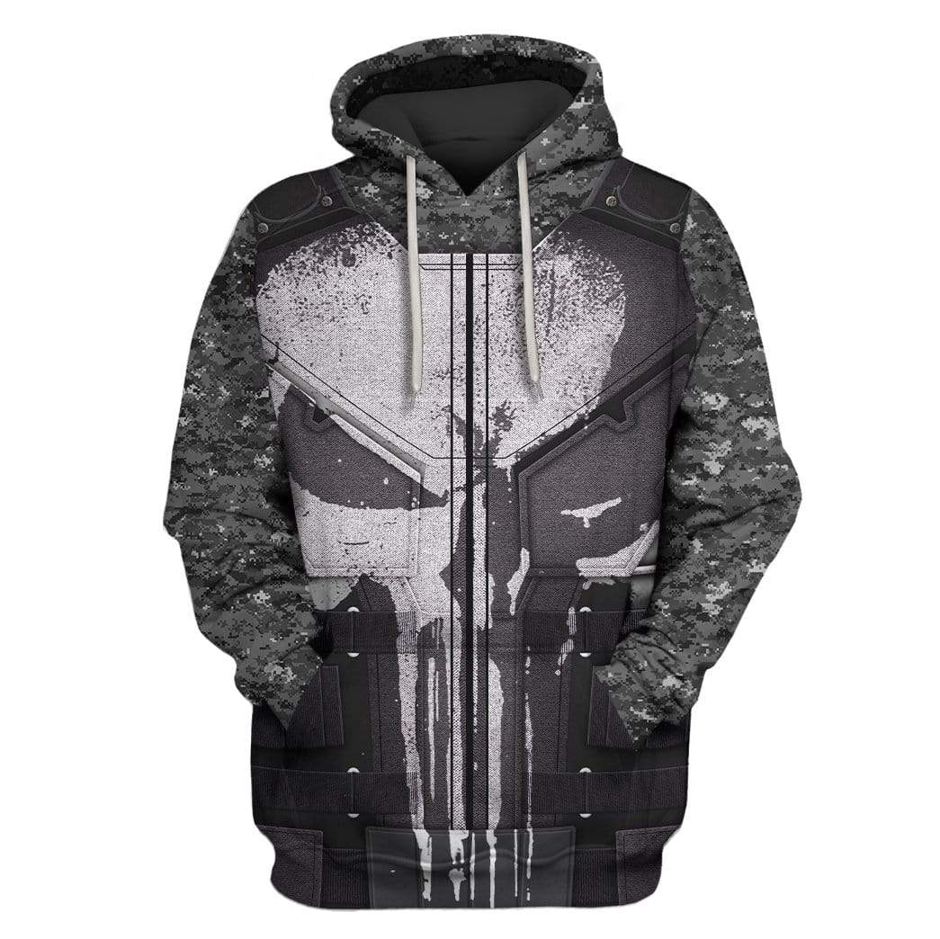 Gearhumans The Punisher Custom T-shirt Hoodies Apparel