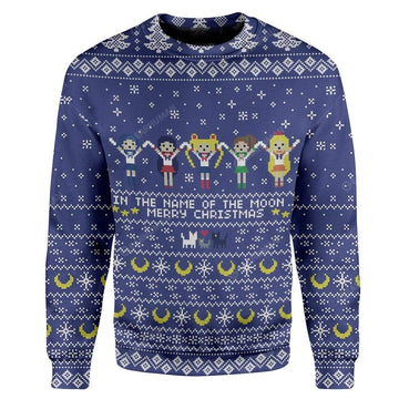 Gearhumans Ugly Sailor Moon Custom Sweater Apparel