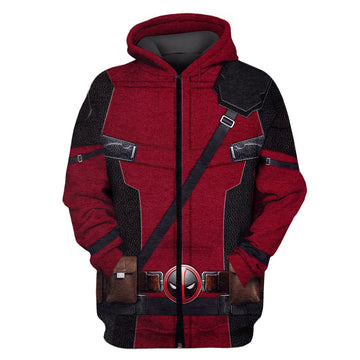 Gearhumans Custom Deadpool Apparel
