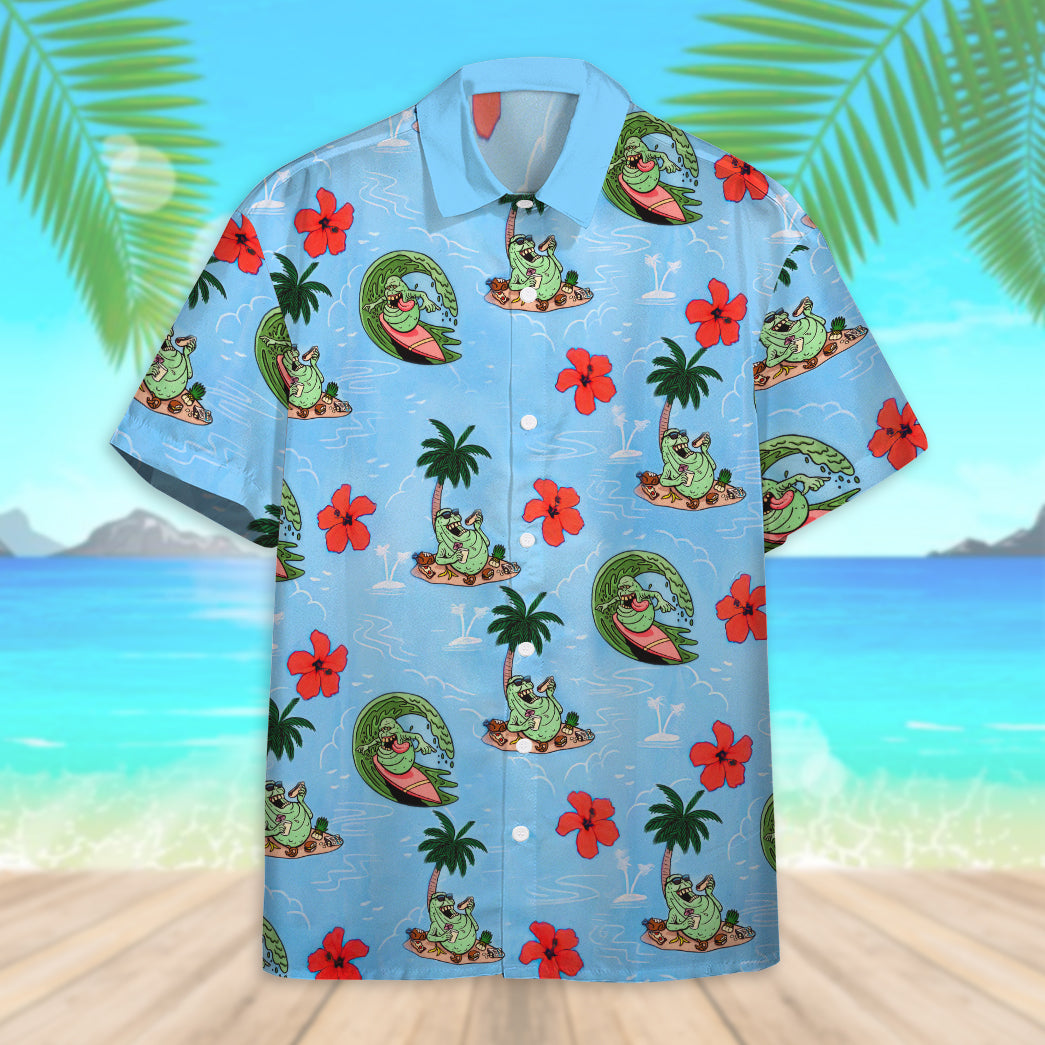 subway Hula Big Logo 3D Hawaiian Shirt For Summer - YesItCustom