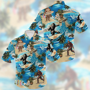 Gearhumans 3D Bigfoot Hawaii Shirt