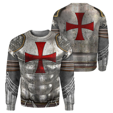 Gearhumans Knight Templar - 3D All Over Printed Shirt