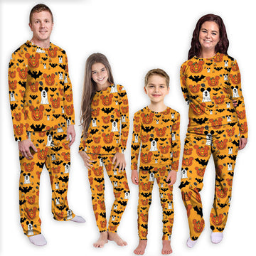 Gearhumans 3D Halloween Mouse Custom Family Pajamas