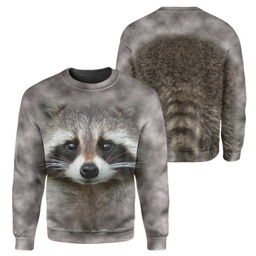 Gearhuman Raccoon - 3D All Over Printed Shirt