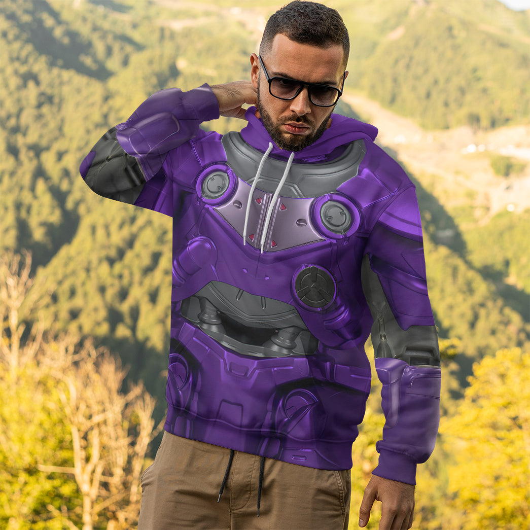 Gearhumans 3D Lightyear Zurg Custom Hoodie Tshirt Apparel