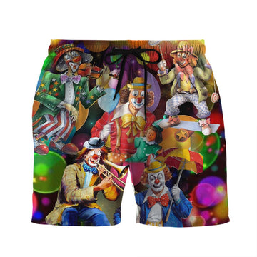 Gearhuman 3D Funny Clowns Shorts