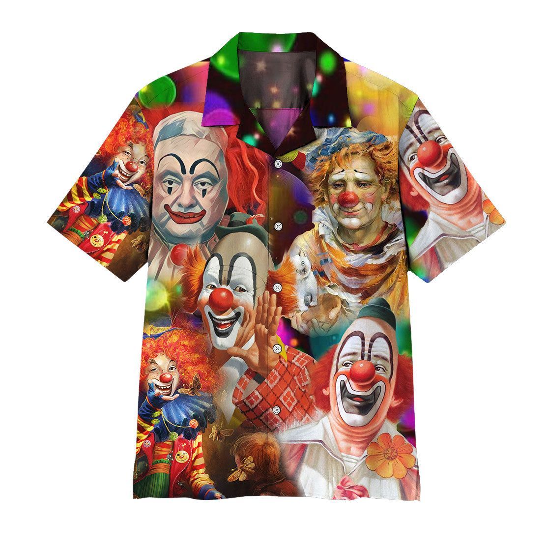 Gearhuman 3D Clowns Hawaii Shirt